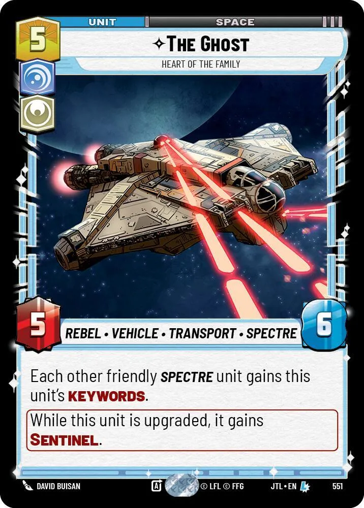 Ghost - Foyer Familial — Jump to Lightspeed — Star Wars: Unlimited