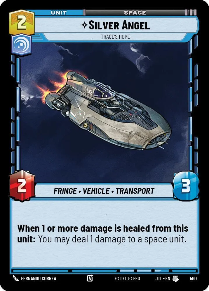 Silver Angel - L'Espoir De Trace — Jump to Lightspeed — Star Wars: Unlimited
