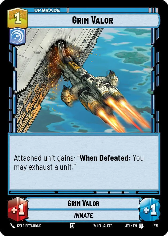 Grim Valor — Jump to Lightspeed — Star Wars: Unlimited