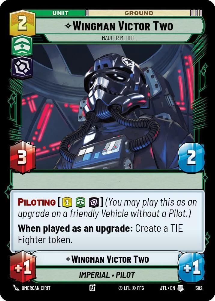 Ailier Victor Deux - Mauler Mithel — Jump to Lightspeed — Star Wars: Unlimited