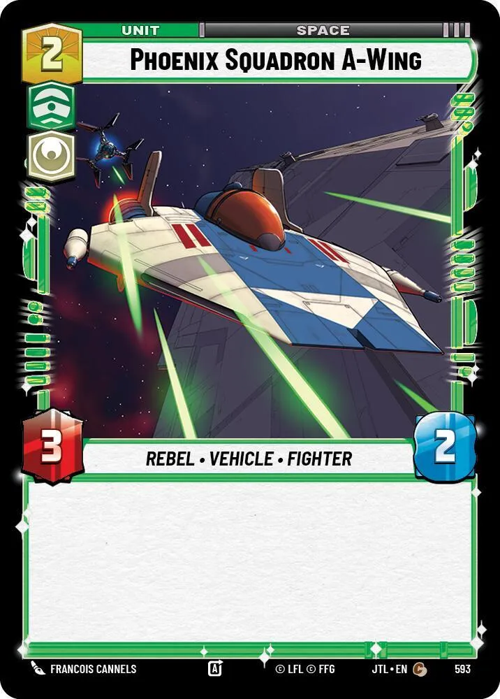 A-Wing de l'Escadron Phoenix — Jump to Lightspeed — Star Wars: Unlimited