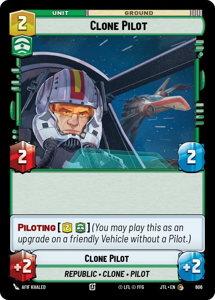 Pilote Clone — Jump to Lightspeed — Star Wars: Unlimited