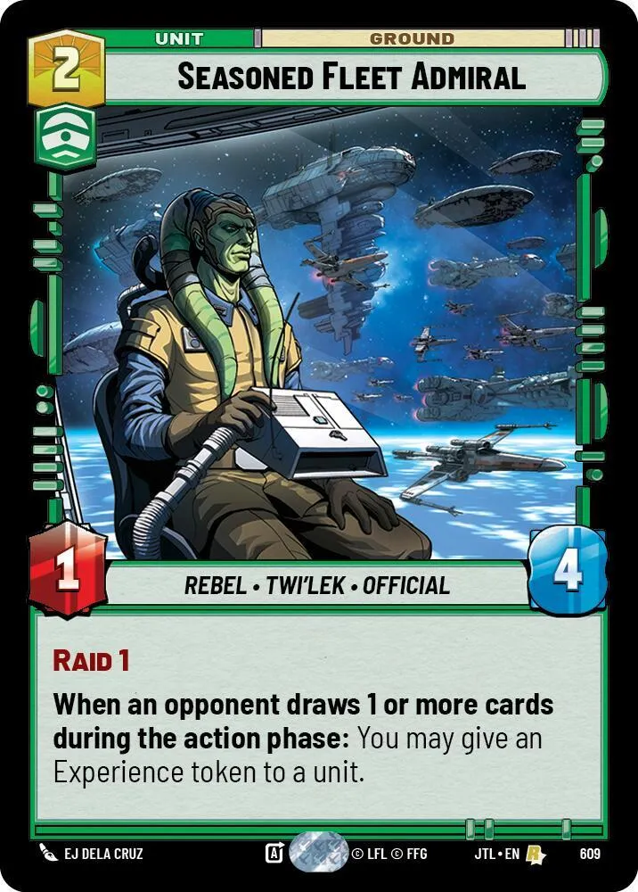 Seasoned Fleet Admiral — Jump to Lightspeed — Star Wars: Unlimited