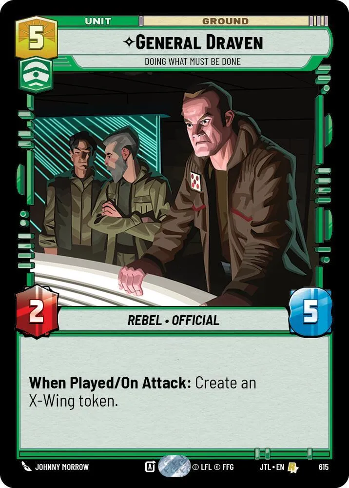 General Draven - Doing What Must Be Done — Jump to Lightspeed — Star Wars: Unlimited