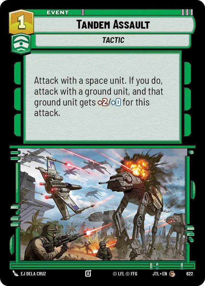 Assaut en Tandem — Jump to Lightspeed — Star Wars: Unlimited