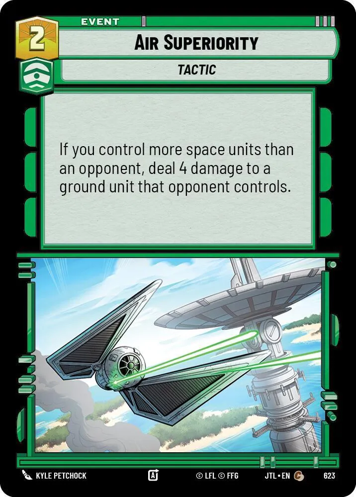Supériorité Aérienne — Jump to Lightspeed — Star Wars: Unlimited