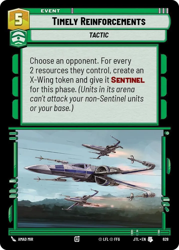 Renforts à Point Nommé — Jump to Lightspeed — Star Wars: Unlimited