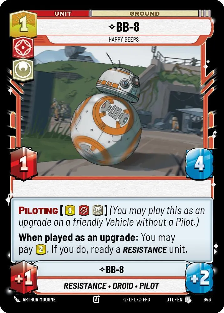 BB-8 - Happy Beeps from Jump to Lightspeed - Star Wars: Unlimited