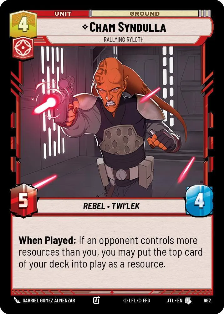 Cham Syndulla - Ralliement De Ryloth — Jump to Lightspeed — Star Wars: Unlimited