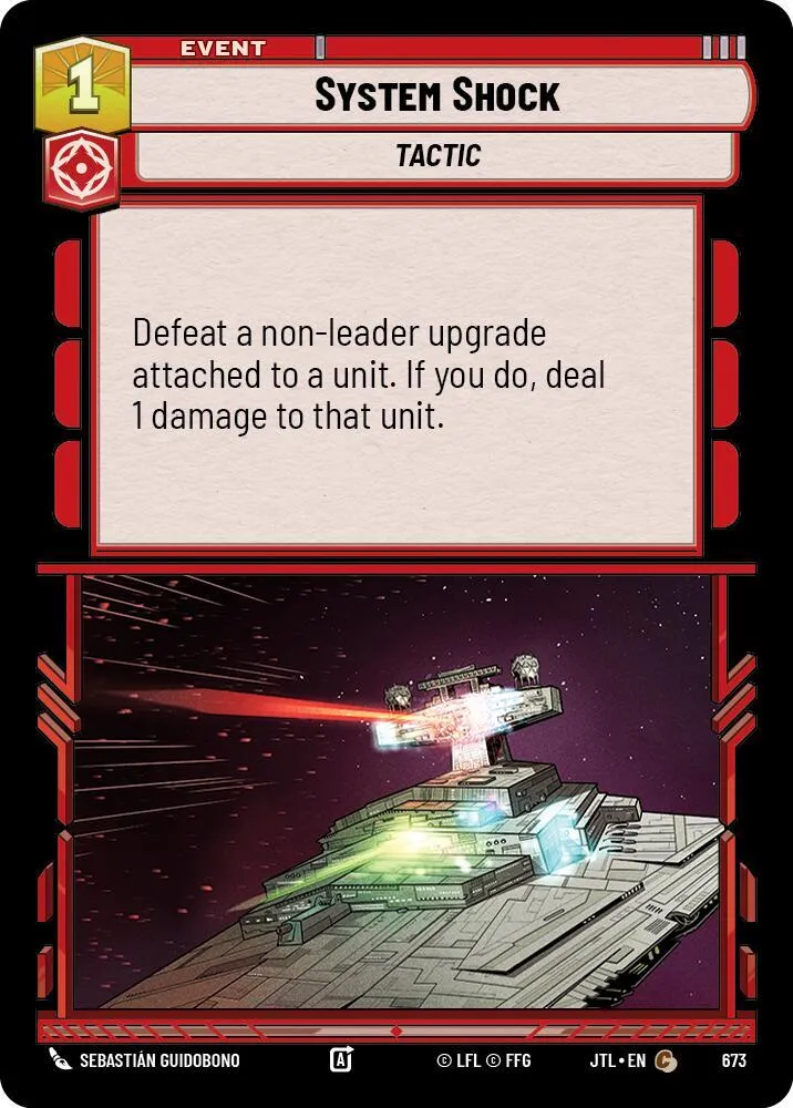 Système Impacté — Jump to Lightspeed — Star Wars: Unlimited