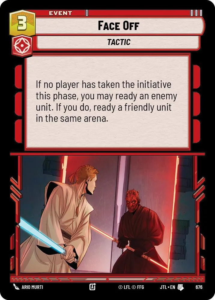 Face-à-Face — Jump to Lightspeed — Star Wars: Unlimited