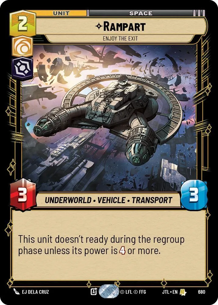 Rampart - Enjoy the Exit — Jump to Lightspeed — Star Wars: Unlimited