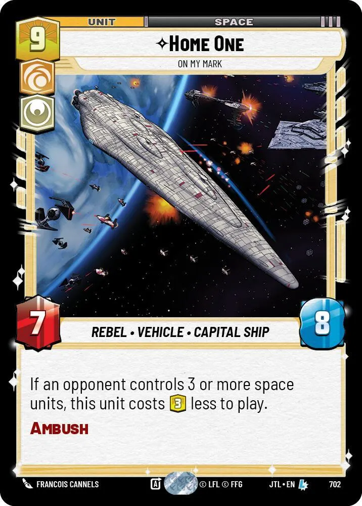 Home One - À Mon Signal — Jump to Lightspeed — Star Wars: Unlimited
