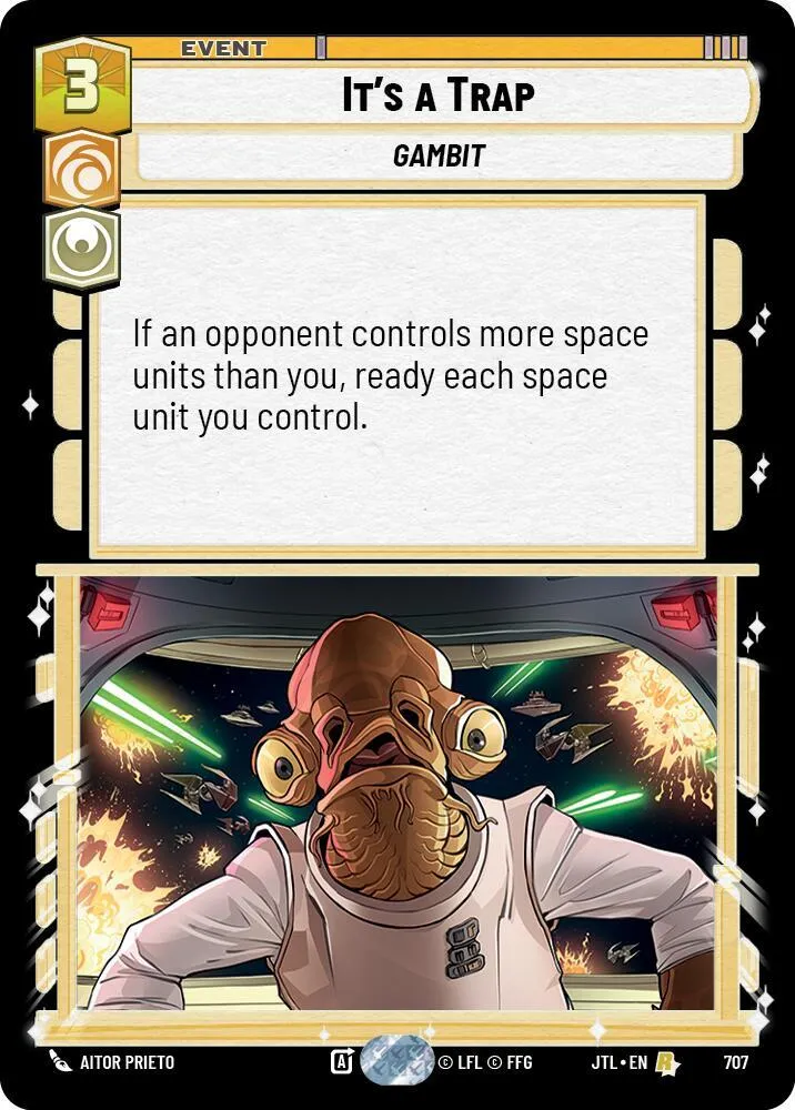 It's a Trap — Jump to Lightspeed — Star Wars: Unlimited