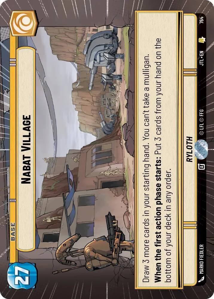 Nabat Village — Jump to Lightspeed — Star Wars: Unlimited