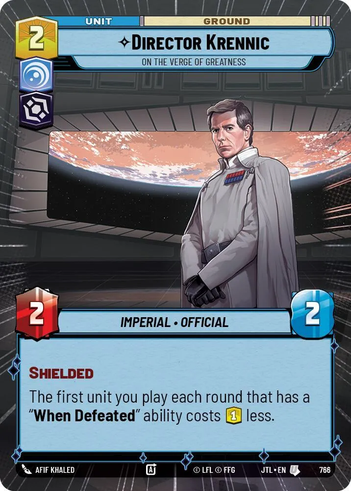 Directeur Krennic - À Deux Doigts De La Gloire — Jump to Lightspeed — Star Wars: Unlimited