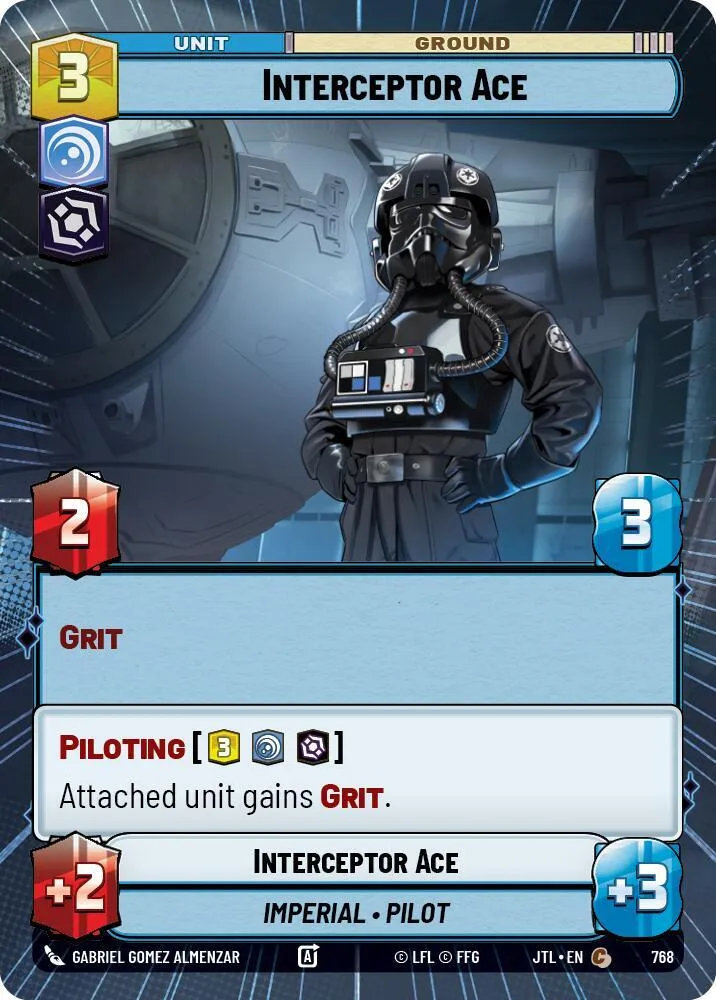 As de l'Interception — Jump to Lightspeed — Star Wars: Unlimited