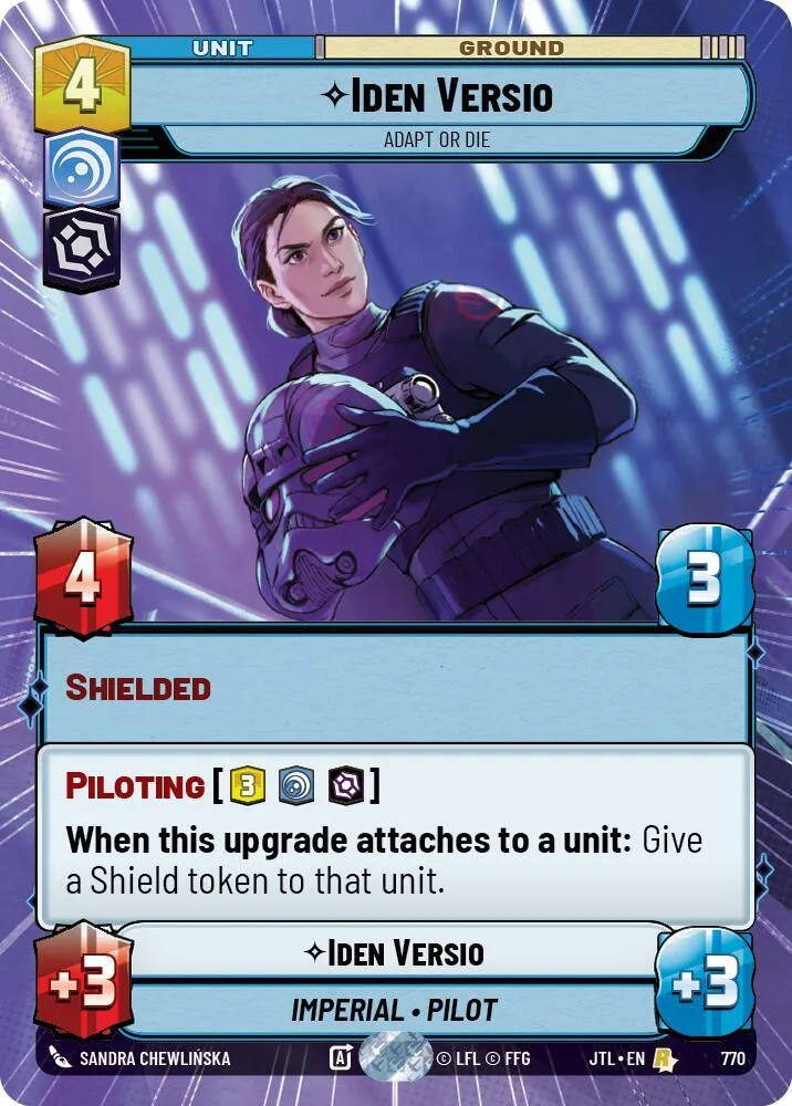 Iden Versio - Adapt or Die — Jump to Lightspeed — Star Wars: Unlimited