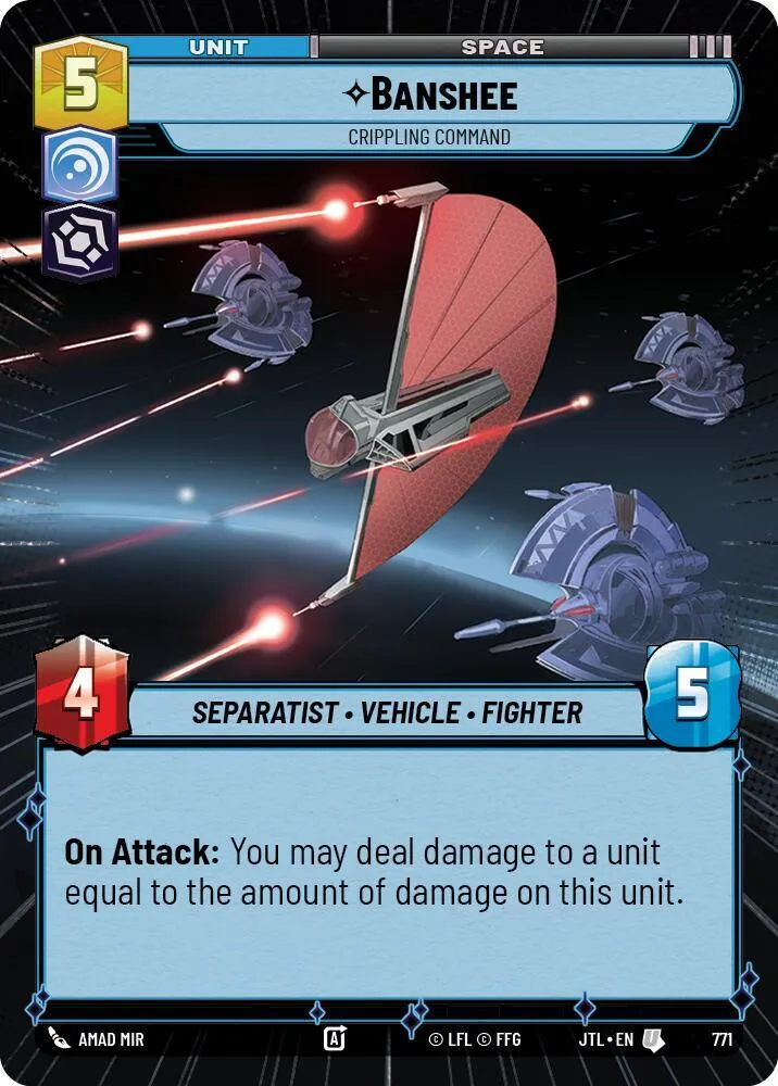 Banshee - Ordre D'Anéantissement — Jump to Lightspeed — Star Wars: Unlimited