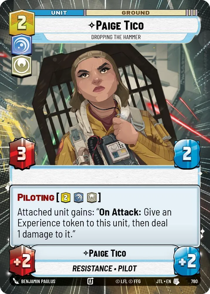 Paige Tico - Dropping the Hammer — Jump to Lightspeed — Star Wars: Unlimited