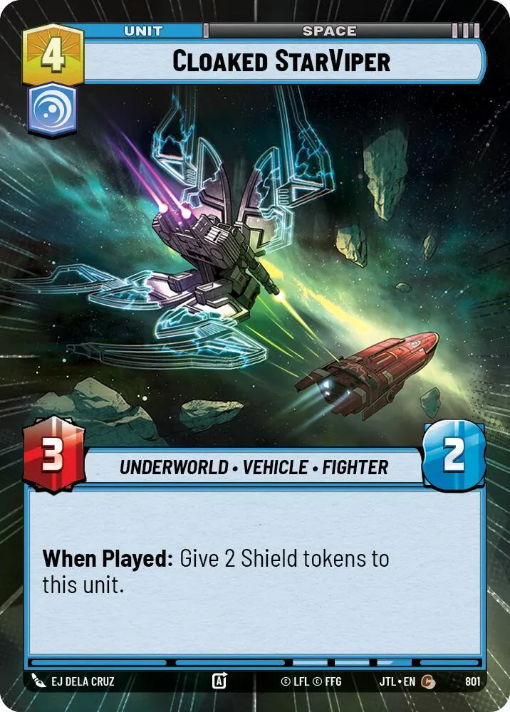 StarViper Occulté from Jump to Lightspeed - Star Wars: Unlimited