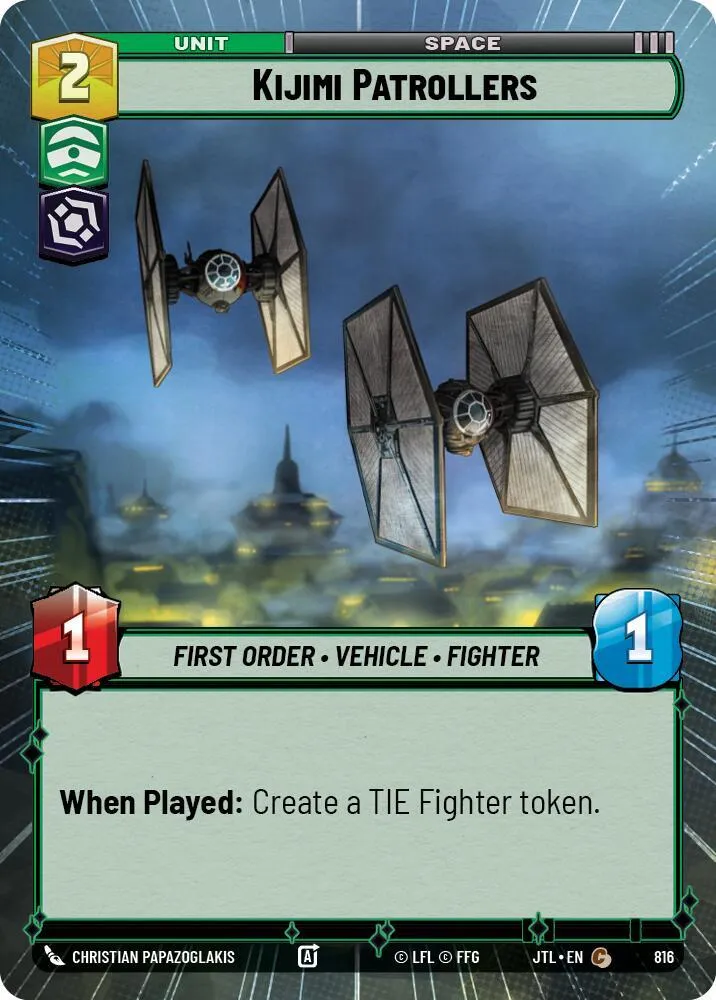Kijimi Patrollers — Jump to Lightspeed — Star Wars: Unlimited