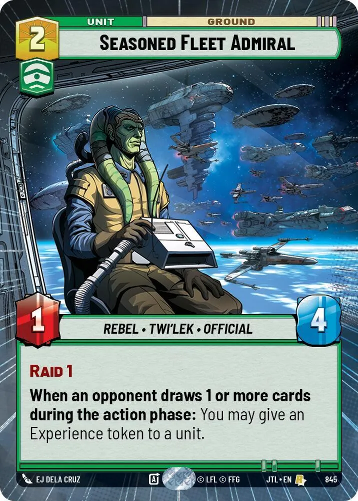 Seasoned Fleet Admiral — Jump to Lightspeed — Star Wars: Unlimited