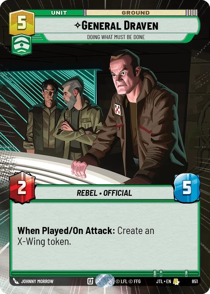 General Draven - Doing What Must Be Done — Jump to Lightspeed — Star Wars: Unlimited