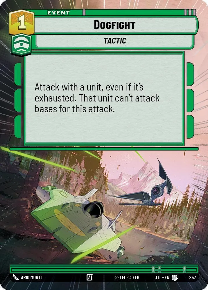 Dogfight — Jump to Lightspeed — Star Wars: Unlimited