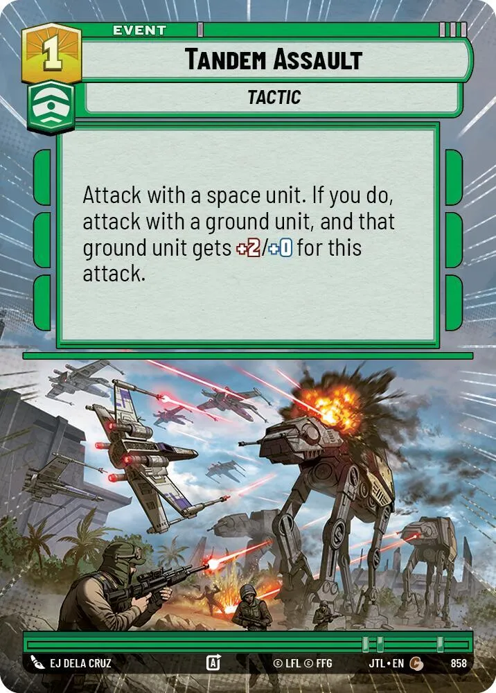 Tandem Assault — Jump to Lightspeed — Star Wars: Unlimited
