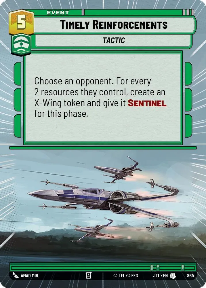 Renforts à Point Nommé — Jump to Lightspeed — Star Wars: Unlimited