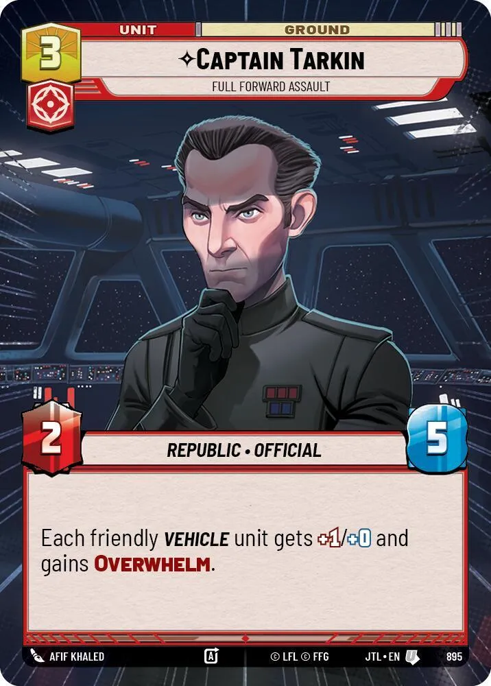 Capitaine Tarkin - Assaut Total — Jump to Lightspeed — Star Wars: Unlimited