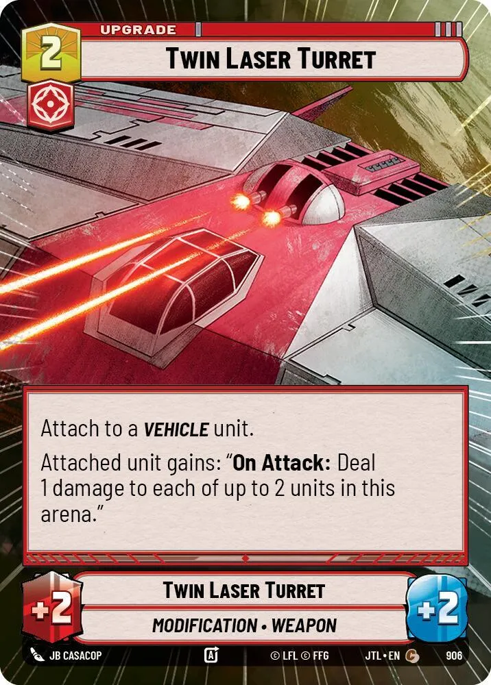 Tourelle à Lasers Jumelés — Jump to Lightspeed — Star Wars: Unlimited