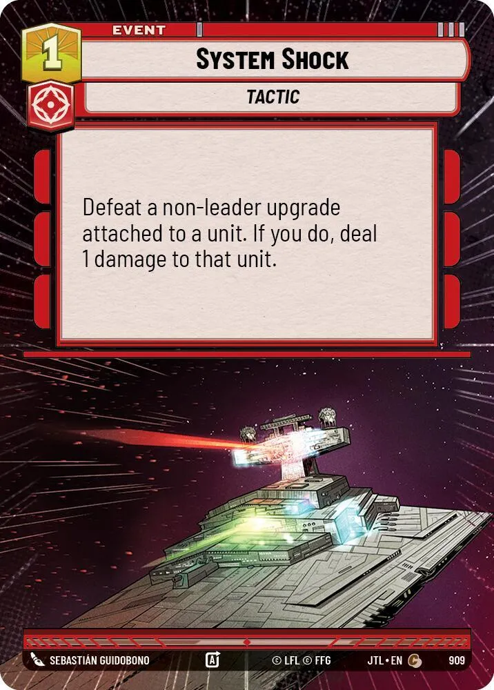 Système Impacté — Jump to Lightspeed — Star Wars: Unlimited