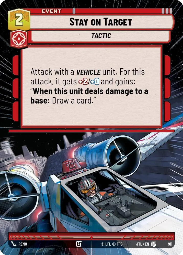 Ne pas Lâcher la Cible — Jump to Lightspeed — Star Wars: Unlimited