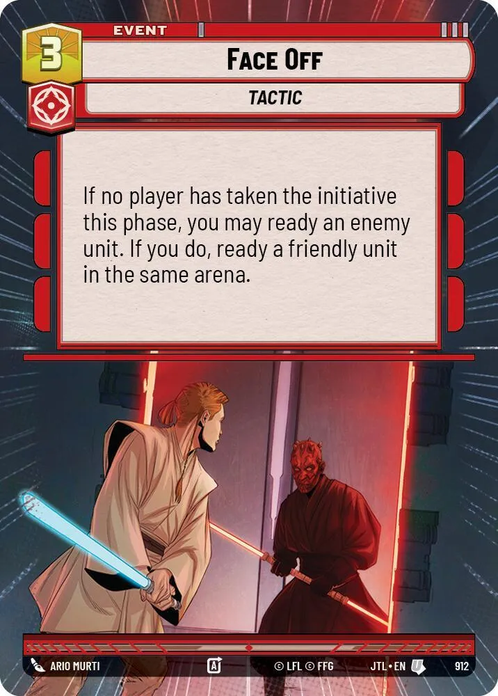 Face Off — Jump to Lightspeed — Star Wars: Unlimited