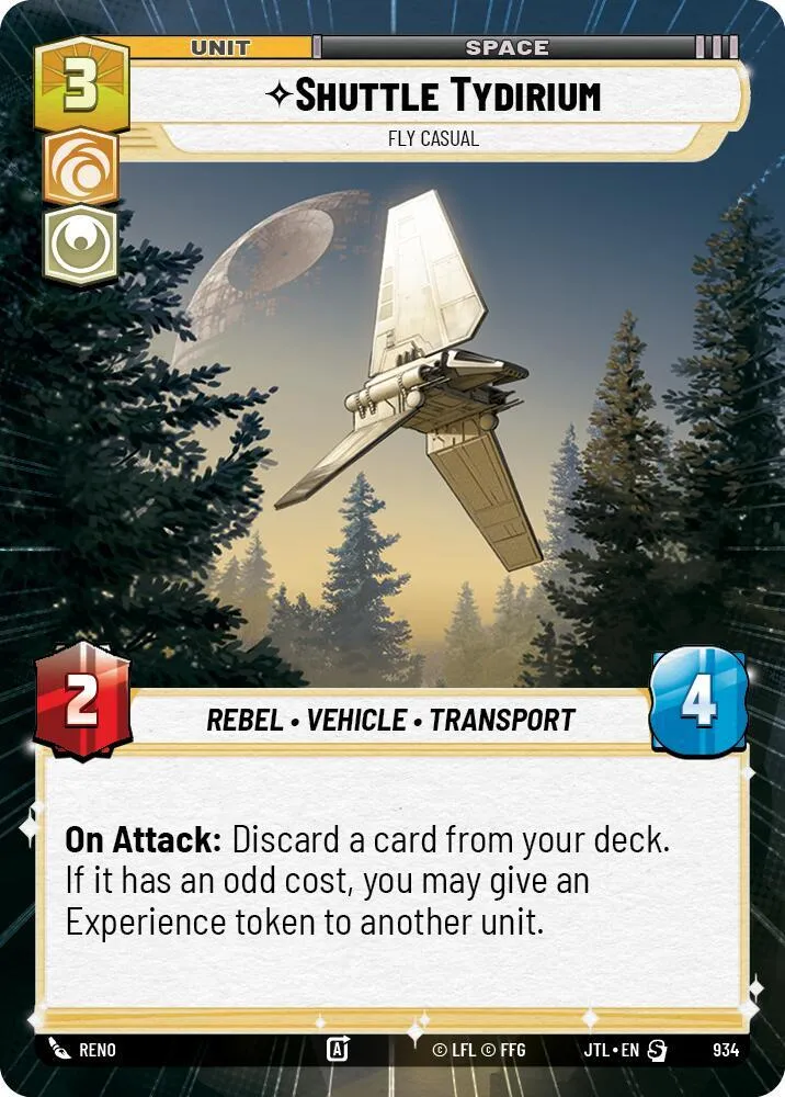 Navette Tydirium - Vole L'Air Décontracté — Jump to Lightspeed — Star Wars: Unlimited
