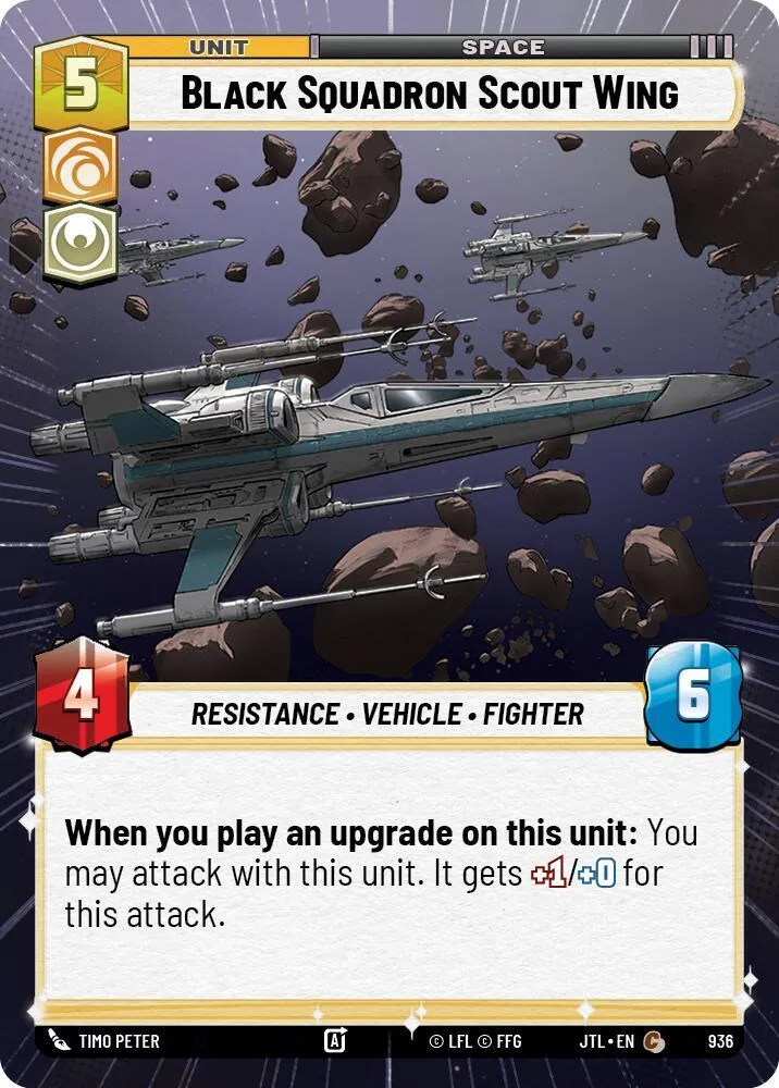 Éclaireurs de l'Escadron Black — Jump to Lightspeed — Star Wars: Unlimited