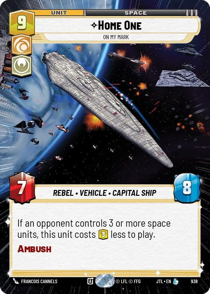 Home One - À Mon Signal — Jump to Lightspeed — Star Wars: Unlimited