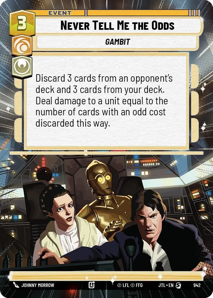 Moi et les Probabilités — Jump to Lightspeed — Star Wars: Unlimited