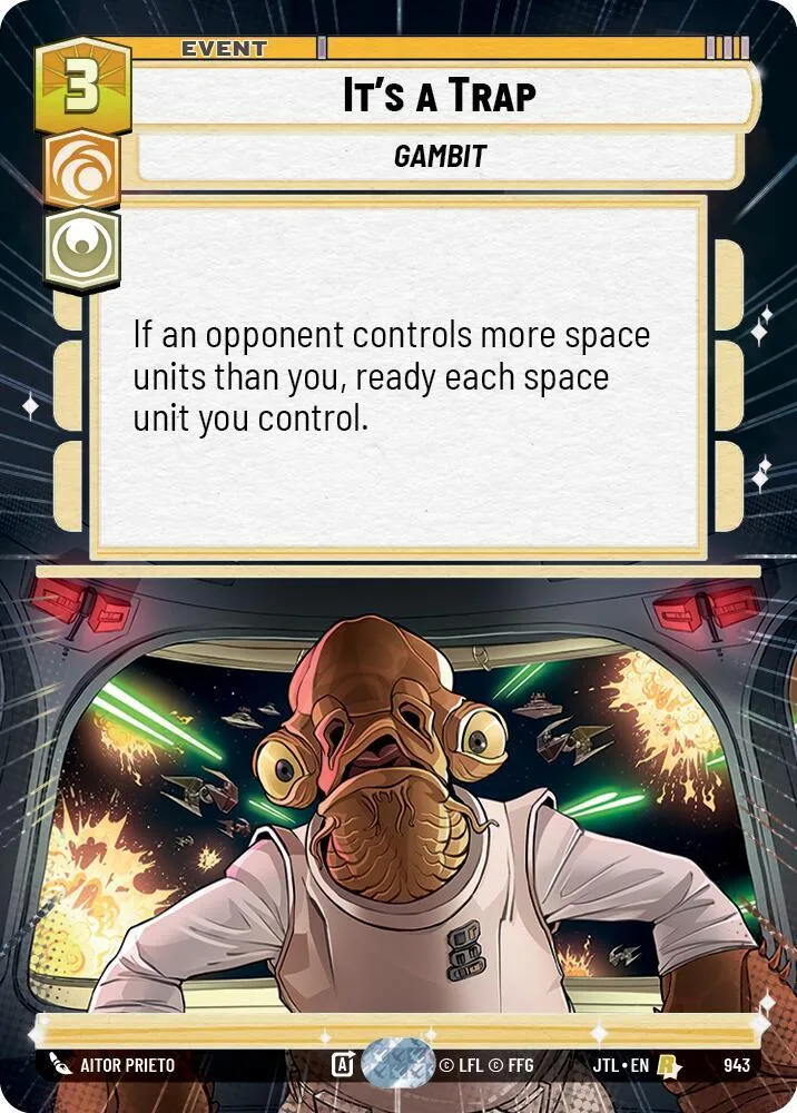 C'est un Piège — Jump to Lightspeed — Star Wars: Unlimited