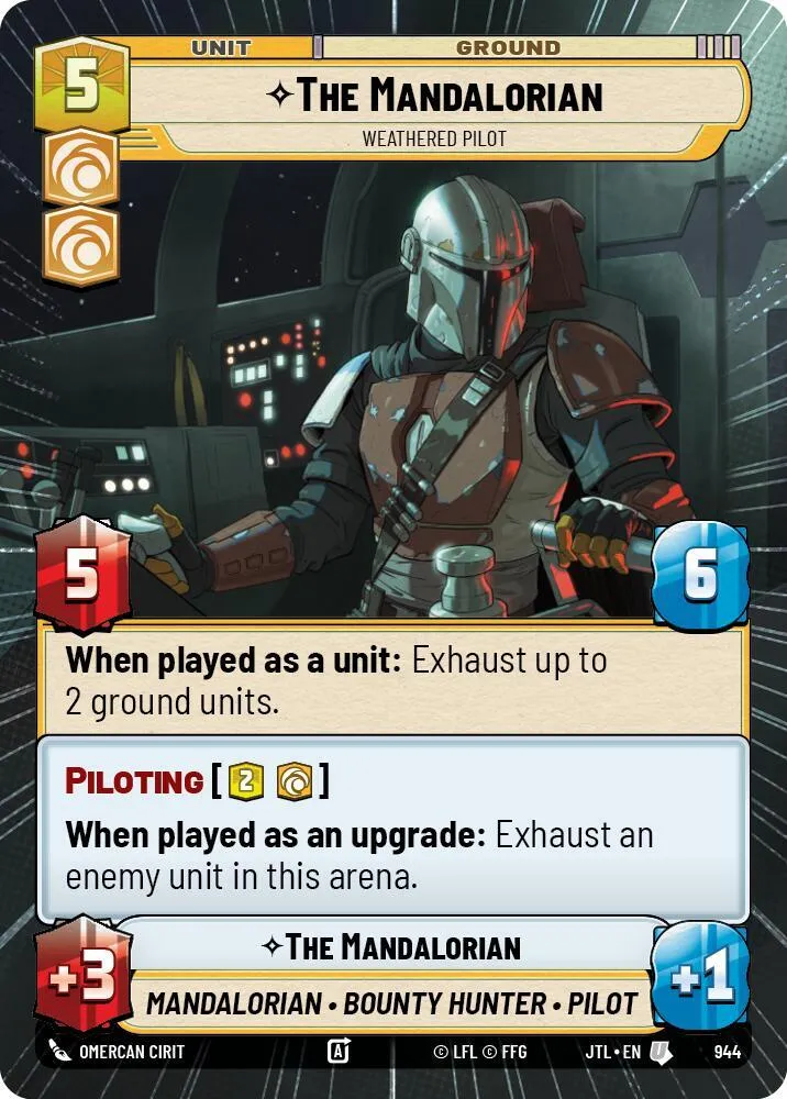 Le Mandalorien - Pilote Amoindri — Jump to Lightspeed — Star Wars: Unlimited