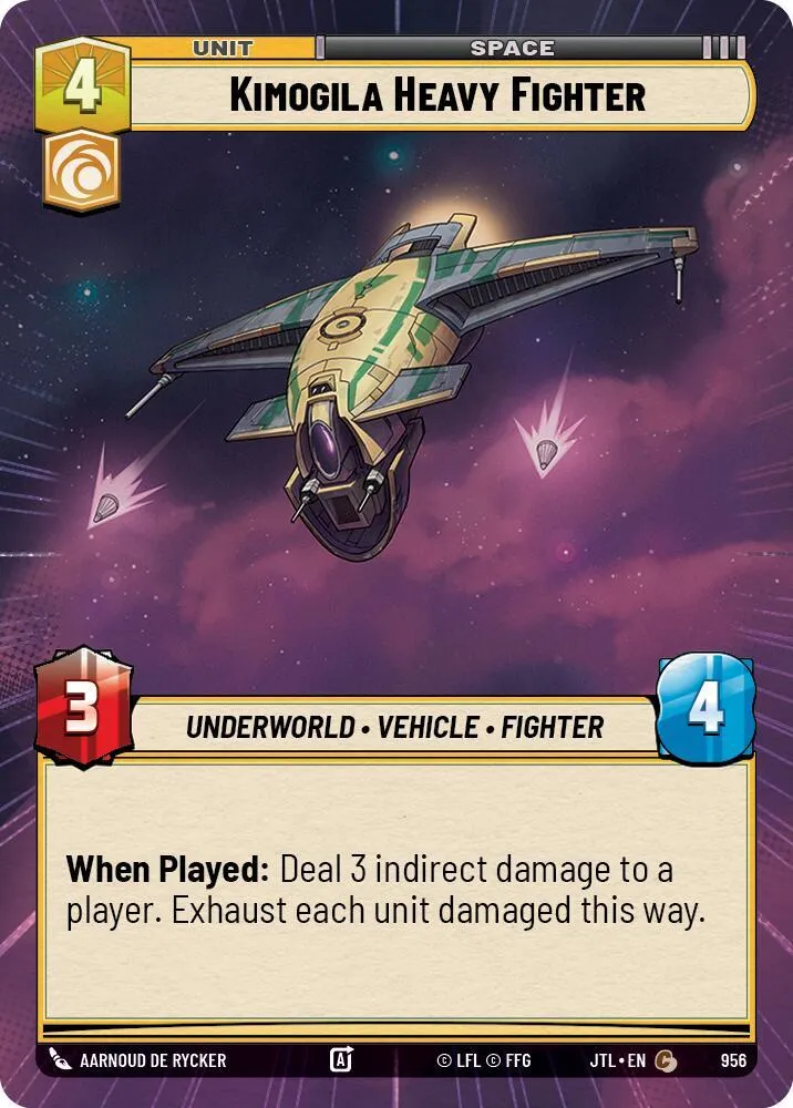 Chasseur Lourd Kimogila — Jump to Lightspeed — Star Wars: Unlimited