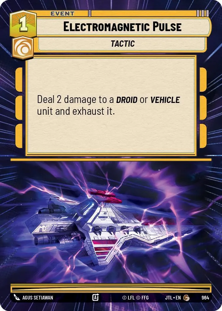 Electromagnetic Pulse — Jump to Lightspeed — Star Wars: Unlimited