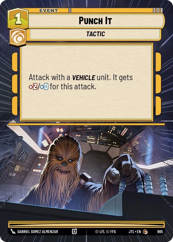 Punch It — Jump to Lightspeed — Star Wars: Unlimited