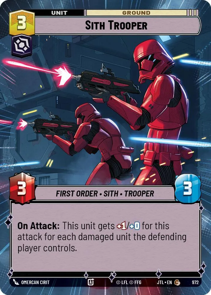 Sith Trooper — Jump to Lightspeed — Star Wars: Unlimited