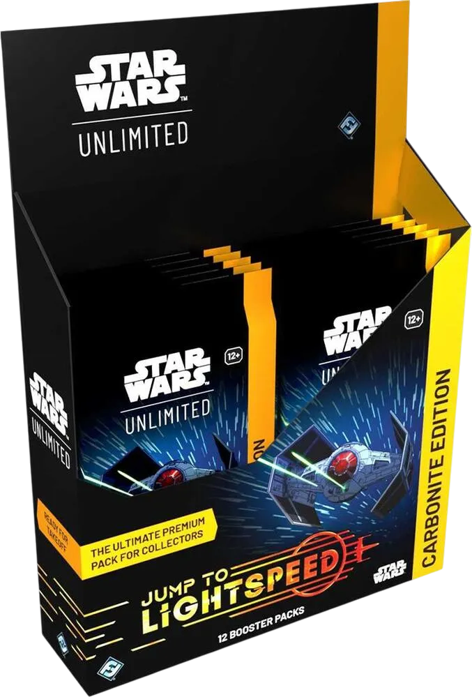 Jump to Lightspeed Carbonite Edition - Booster Display — Jump to Lightspeed — Star Wars: Unlimited