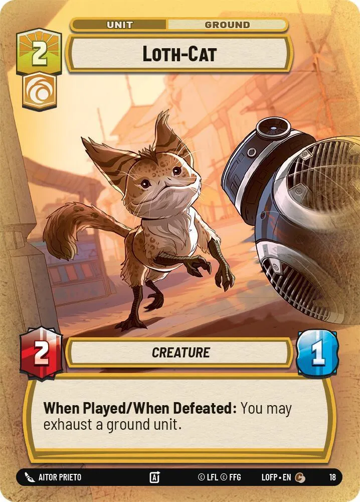 Loth-Cat — Legends of the Force: Weekly Play Promos — Star Wars: Unlimited