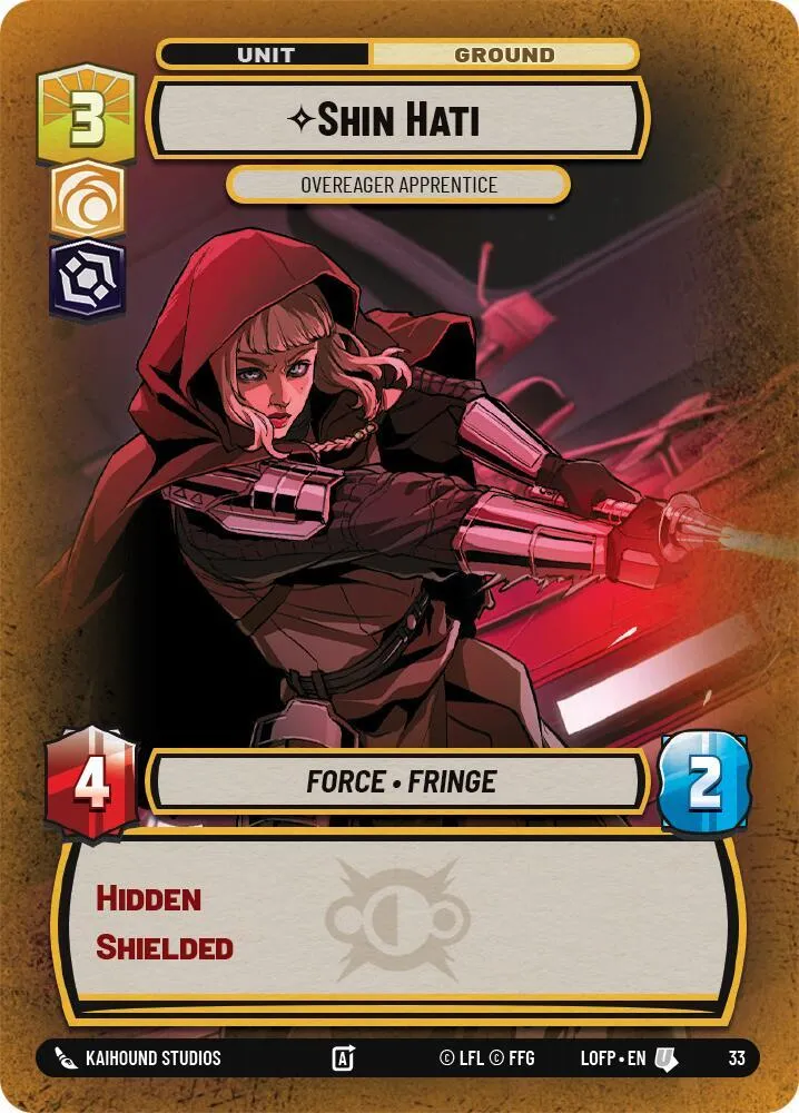 Shin Hati - Overeager Apprentice — Legends of the Force: Weekly Play Promos — Star Wars: Unlimited