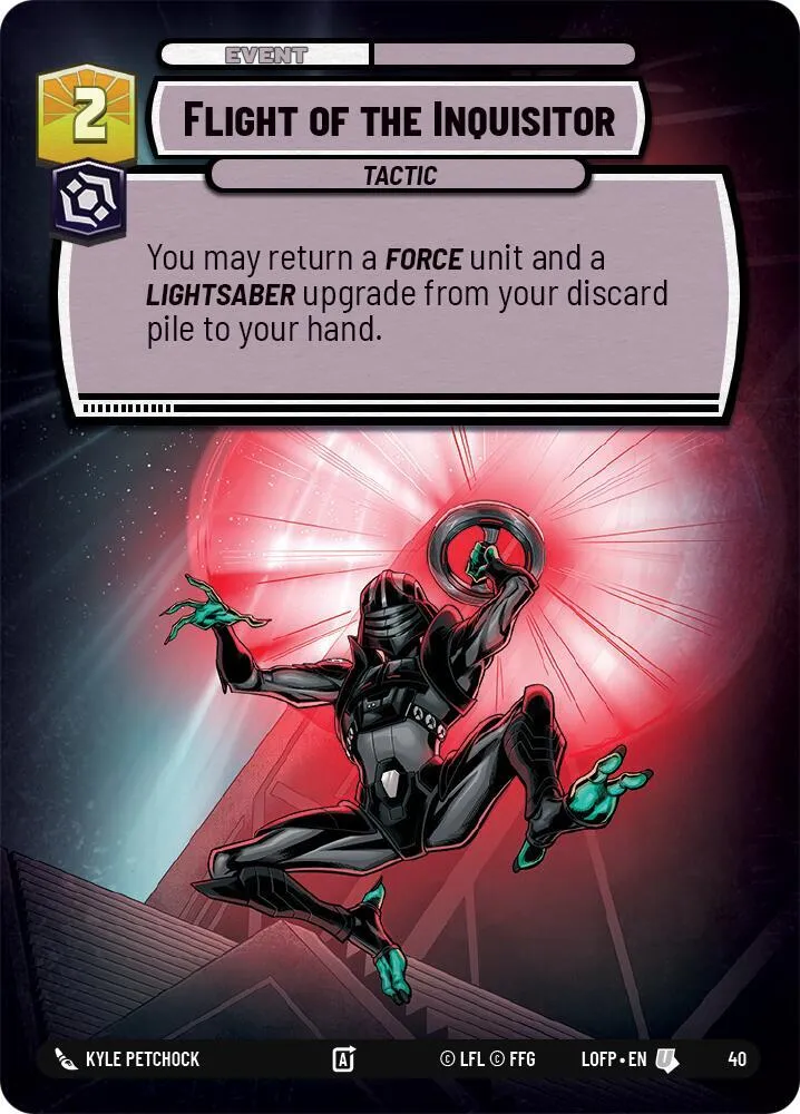 Flight of the Inquisitor — Legends of the Force: Weekly Play Promos — Star Wars: Unlimited